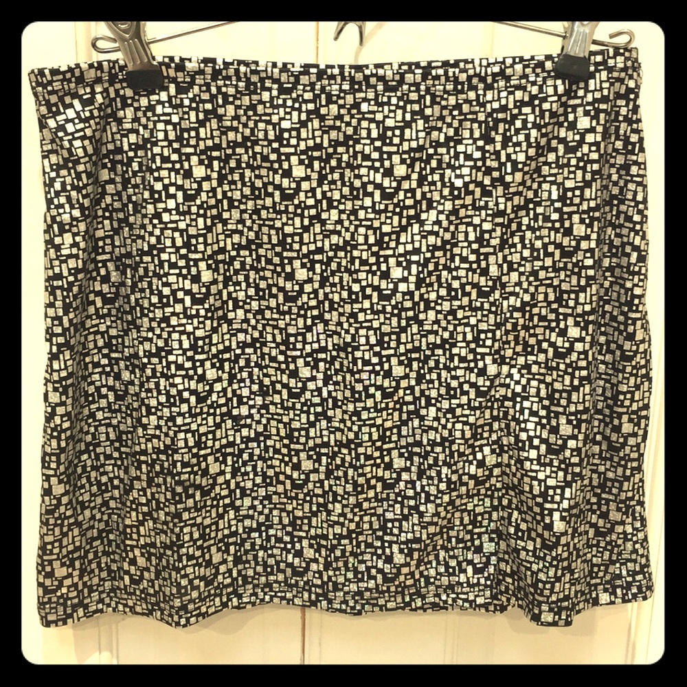 Vintage holographic mini-skirt Contempo!